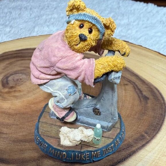 Vintage Boyds Bears R.S. Huffenpuff Never Mind, I'll Buy a Bigger Size Figurine - Picture 9 of 12